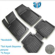 Renault Espace 3D Havuzlu Universal Oto Paspas