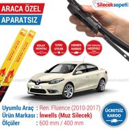 Renault Fluence 2010-2017 Muz Silecek Takımı