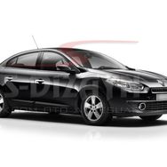 Renault Fluence 2010 Üzeri 2 Prç Krom Ayna Kapağı