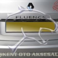 Renault Fluence Paslanmaz Çelik Krom Bagaj Çıtası
