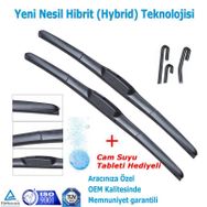 Renault Latitude 2011-2015 Hybrid 600 mm 400 mm Silecek Takımı