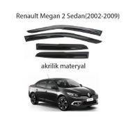 Renault Megane 2 Sedan Mügen Cam Rüzgarlığı