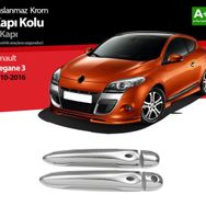 Renault Megane 3 2 Kapı 2010 2016 Krom Kapı Kolu