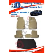 Renault Megane 3 Coupe 2009-2015 Bej Paspas ve Bagaj Havuzu