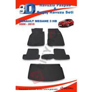 Renault Megane 3 Hb 2009-2015 Paspas ve Bagaj Havuzu
