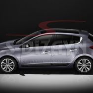 Renault Megane 3 Sensörlü 2010 2016 4 Kapı Krom Kapı Kolu
