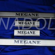 Renault Megane 4 HB 2016 Üz 4 Parça Krom Kapı Eşiği