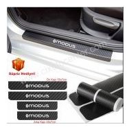 Renault Modus 4 Adet Karbon Kapı Eşiği Sticker