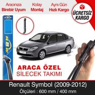 Renault Symbol RBW 2009-2012 Muz Silecek Takımı