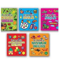 Renk Renk Boyama Seti - 5 Kitap Takım - Pal Sokağı