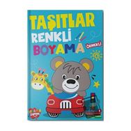Renkli Boyama 3+ Taşıtlar Boyama Zamanı