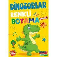 Renkli Boyama Dinozorlar Boyama Zamanı