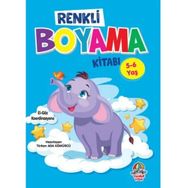 Renkli Boyama Kitabı 5-6 Yaş - Yağmur Çocuk