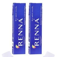 Renna 60 ml 1-1 Mavi Siyah 2'li Set Tüp Saç Boyası + Oksidan