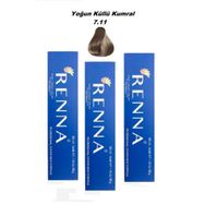Renna 7.11 Yoğun Küllü Kumral 60 ml 3 Adet Saç Boyası