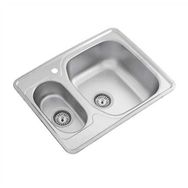 Renno Fixus Hazneli Sol 620x480 mm Paslanmaz Eviye
