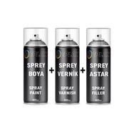 Replax Mercedes GLA GLC GLE GLK 775 Iridium Silver Sprey Rötuş Boyası Astar ve Vernik
