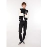 Replay M1021 098 Siyah Normal Bel Slim Tapered Denim Erkek Pantolon
