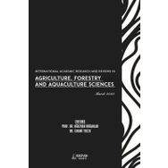 Research Reviews in Agriculture Forestry and Aquaculture Sciences - Koray Özrenk