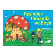 Resimleri Tamamla ve Boya 7+ Yaş - Pan Yayıncılık
