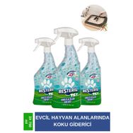 Resteril Köpek Koku Giderici Kedi Kumu Koku Giderici Kedi Koku Giderici Kedi İdrar Koku Giderici Set