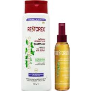 Restorex 500 ml Sarmaşık Özlü Saç Dökülmesine Karşı Şampuan + 100 ml Saç Onarıcı Yağ Bakımı