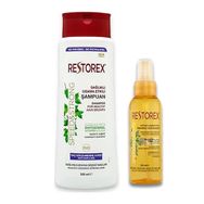 Restorex 500 ml Sarmaşık Özlü Şampuan + 100 ml Saç Onarıcı Yağ Bakımı