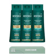 Restorex Keratin Argan 3x500 ml Şampuan