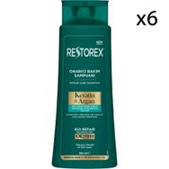 Restorex Keratin Argan 6x500 ml Şampuan