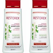 Restorex Kuru ve Yıpranmış Saçlar İçin 500 ml + 500 ml Şampuan