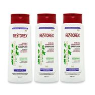 Restorex Saç Dökülmesine Karşı Etkili Sarmaşık Özlü 3x500 ml Şampuan