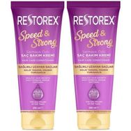 Restorex Sağlıklı Uzama Etkili Sarmaşık Özlü 2x250 ml Saç Bakım Kremi