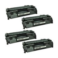 Retech HP 05A-CE505A Toner Muadil Yazıcı Kartuş 4 Lü Ekonomik Paket Siyah