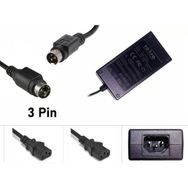 Retro 24 V 2.5 A 60 W 3 Pin DIN Etiket Yazıcı Adaptör
