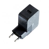 Retro General Mobile 5 V 2.1 A Siyah USB Şarj Adaptör