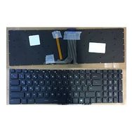 Retro MSI GF62 8RD Siyah Işıklı Uyumlu Klavye
