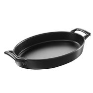 Revol Belle Cuisine Siyah Oval 28x19 cm Servis Tabağı