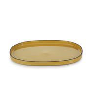 Revol Caractere 35.5x21 cm Hardal Oval Tabak