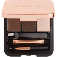 Revolution Brow Sculpt Kit Dark Kaş Kiti