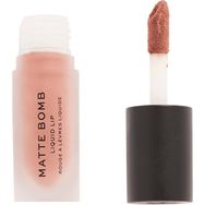 Revolution Matte Bomb Delicate Brown Likit Ruj