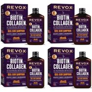 Revox Biotin Collagen At Kuyruğu Bitkisi Özlü Dolgunlaştırıcı 4x400 ml Şampuan