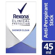 Rexona Clinical Protection Antiperspirant Stick 45 ml Ter Kokusuna Karşı 48 Saate Kadar Koruma Shower Clean