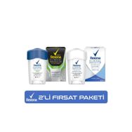 Rexona Clinical Protection Shower Clean 2x45 ml Krem Deodorant