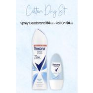 Rexona Cotton Dry 150 ml Sprey Deodorant + Cotton Dry 50 ml Kadın Roll-On
