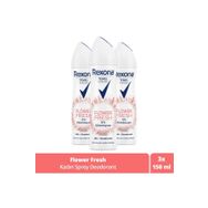 Rexona Flower Fresh Musk 3x150 ml Kadın Deodorant