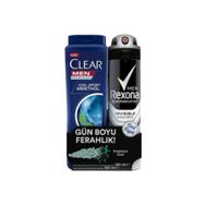 Rexona Invisıble 150 ml Kadın Deo Sprey ve Chia 180 ml Clear Şampuan