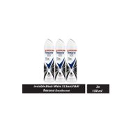 Rexona Invisible Black and White 72 Saat Üstün Koruma 150 ml Erkek Sprey Deodorant