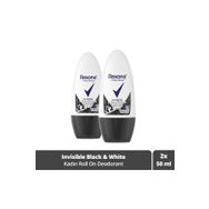 Rexona Invisible Black+White Kadın 50x2 ml Roll On Deodrant