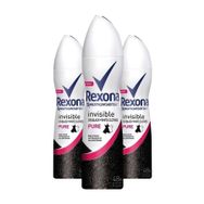 Rexona Invisible Pure 3x150 ml Kadın Sprey Deodorant