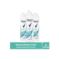 Rexona Kadın Deodorant Shower Fresh 150 ML - 3'lü Avantaj Paketi
